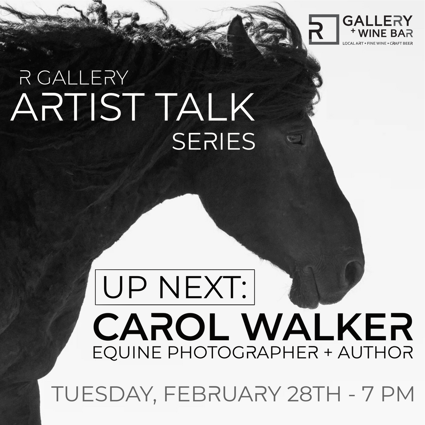 Carol Walker Artist Talk Ad
