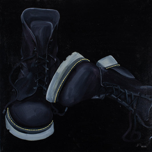 Combat Boots III - 24" x 24"