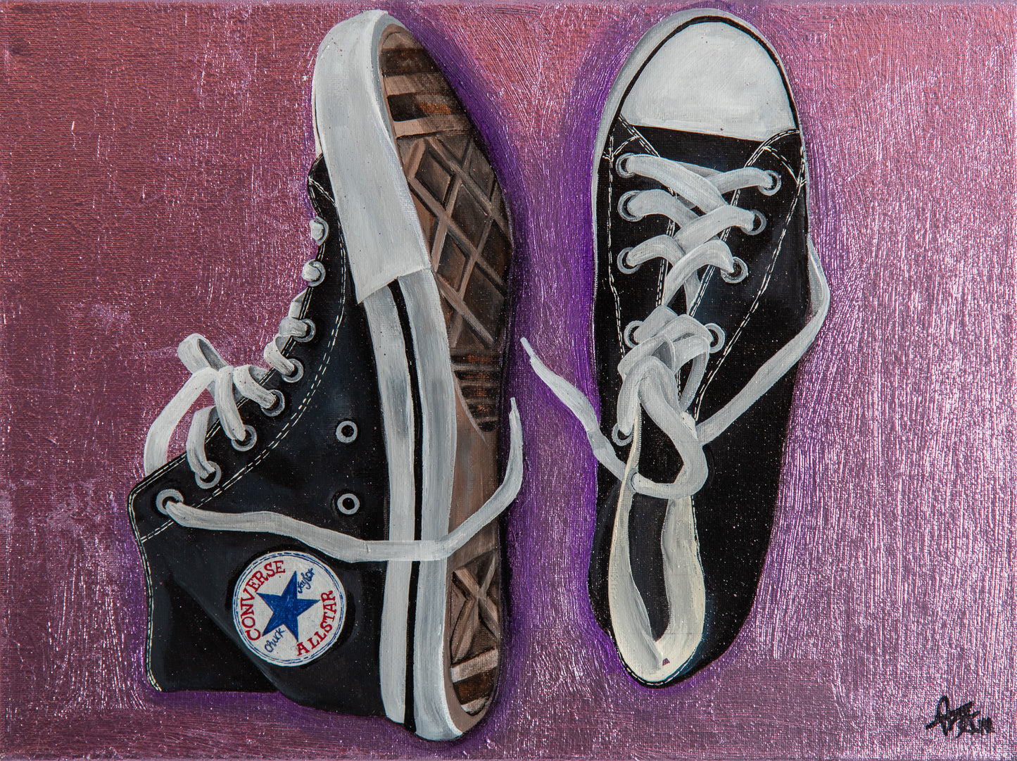 Converse III - 12" x 16"