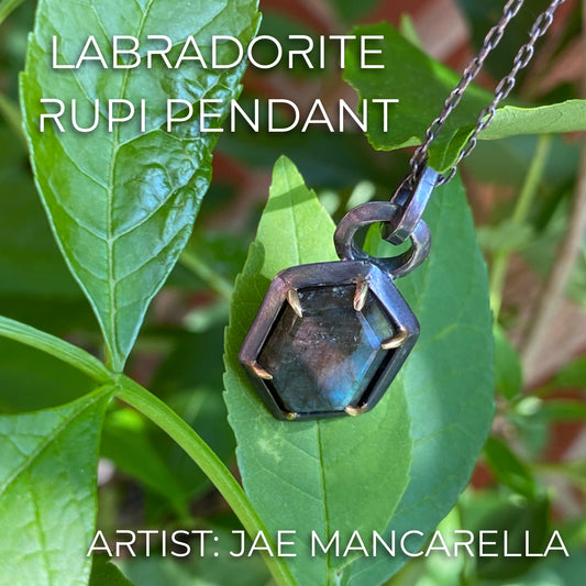 Labradorite Rupi Pendant by Jae Mancarella