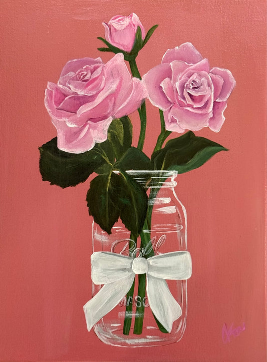 Rose III - 12 x 16"