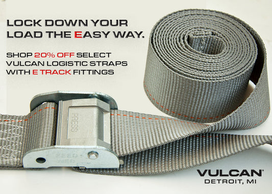 VULCAN Logistic Straps With E-Track Fittings