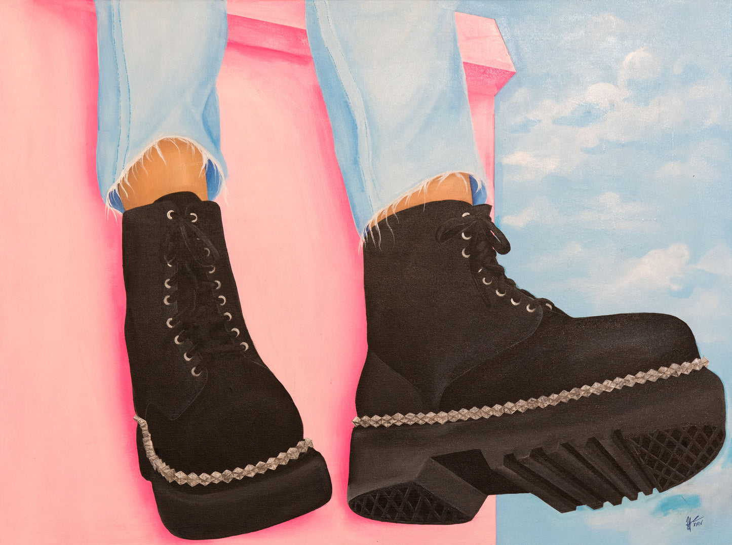 Combat Boots IV - 30" x 40"